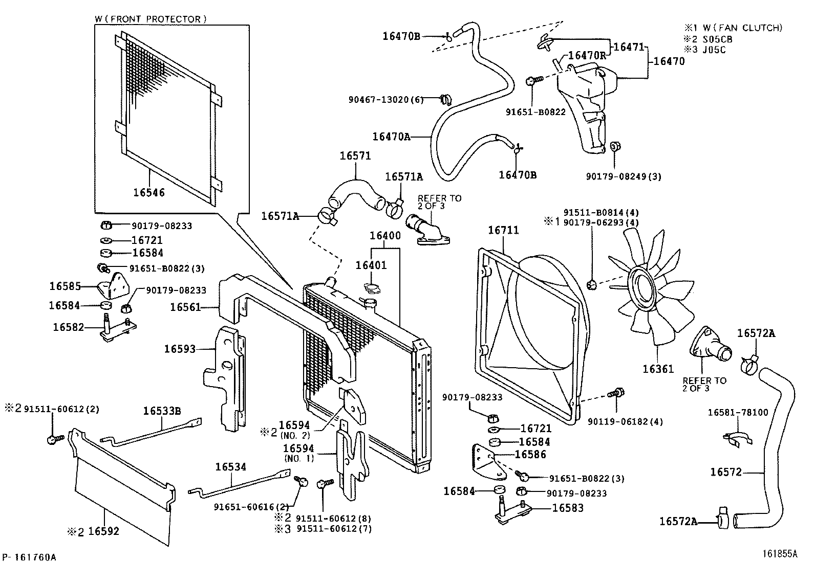 16206-78461 Water Bypass Pipe product image
