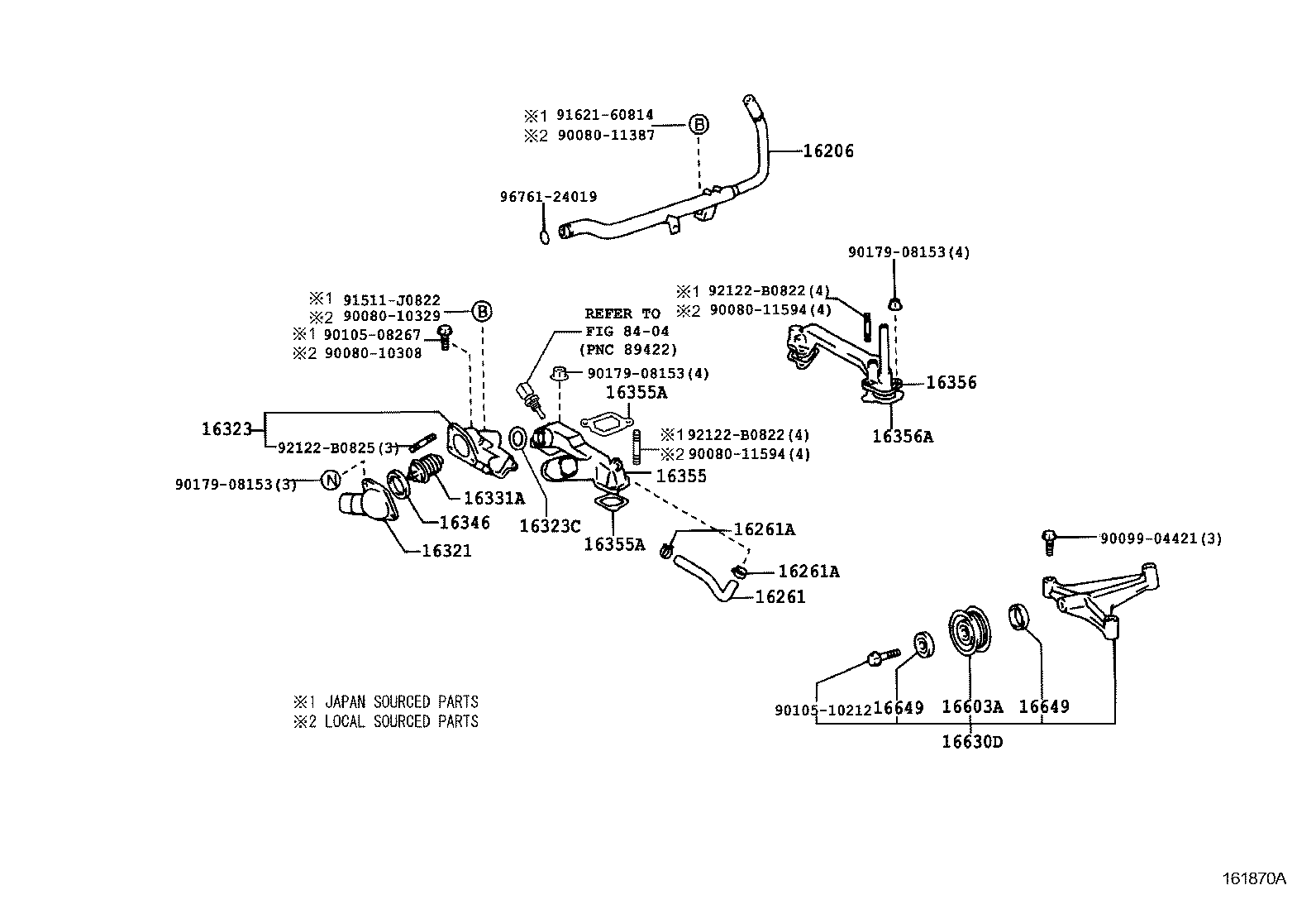 16321-0F010 INLET, WATER product image