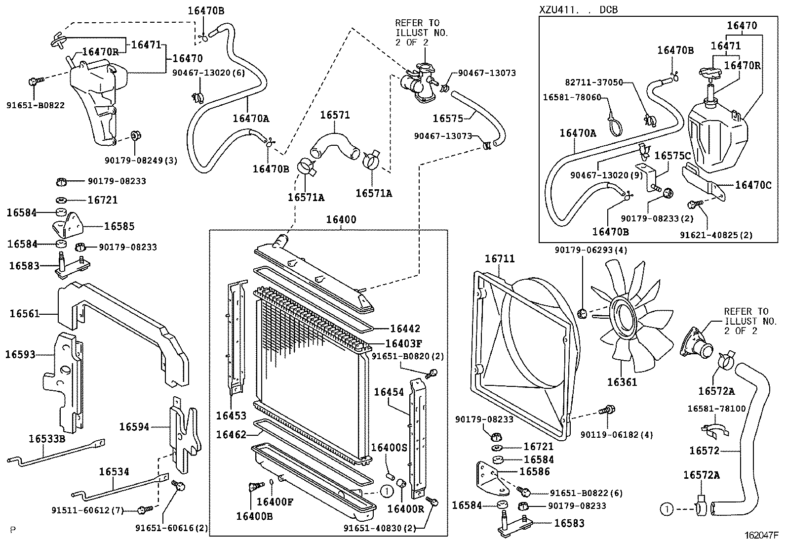 16895-78080 PIPE SUB-ASSY, TURBO WATER, NO.1 product image