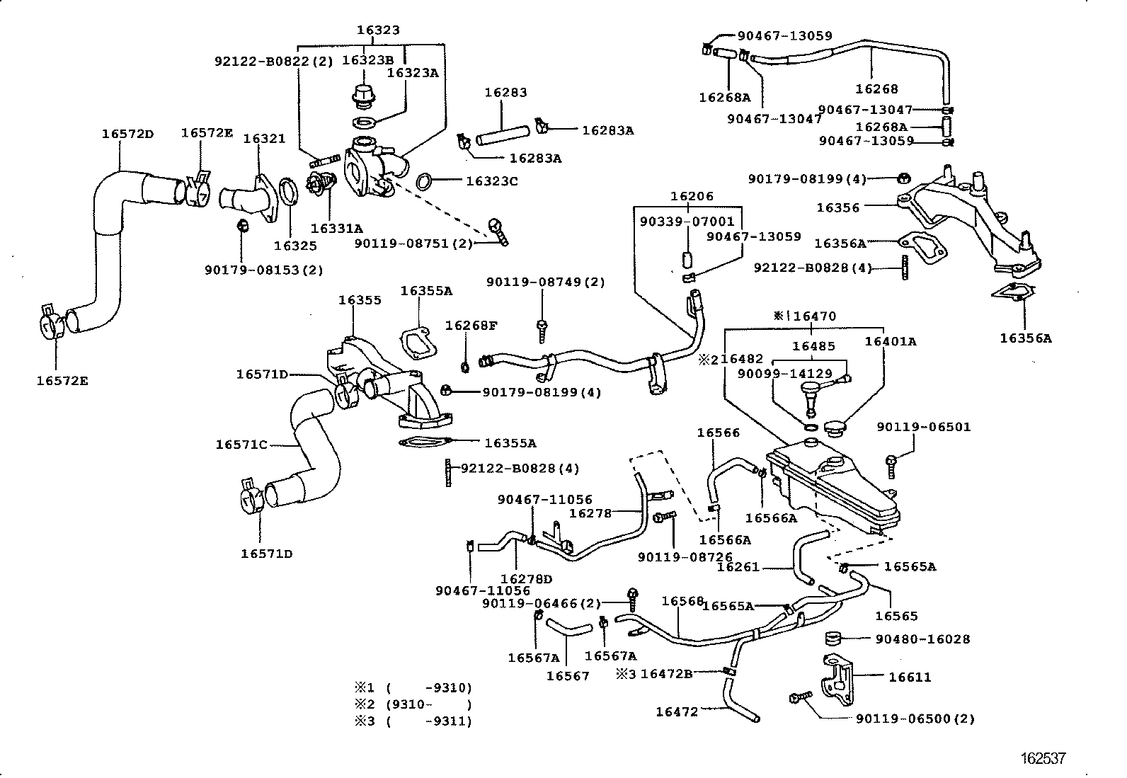 16400-50100 RADIATOR ASSY product image
