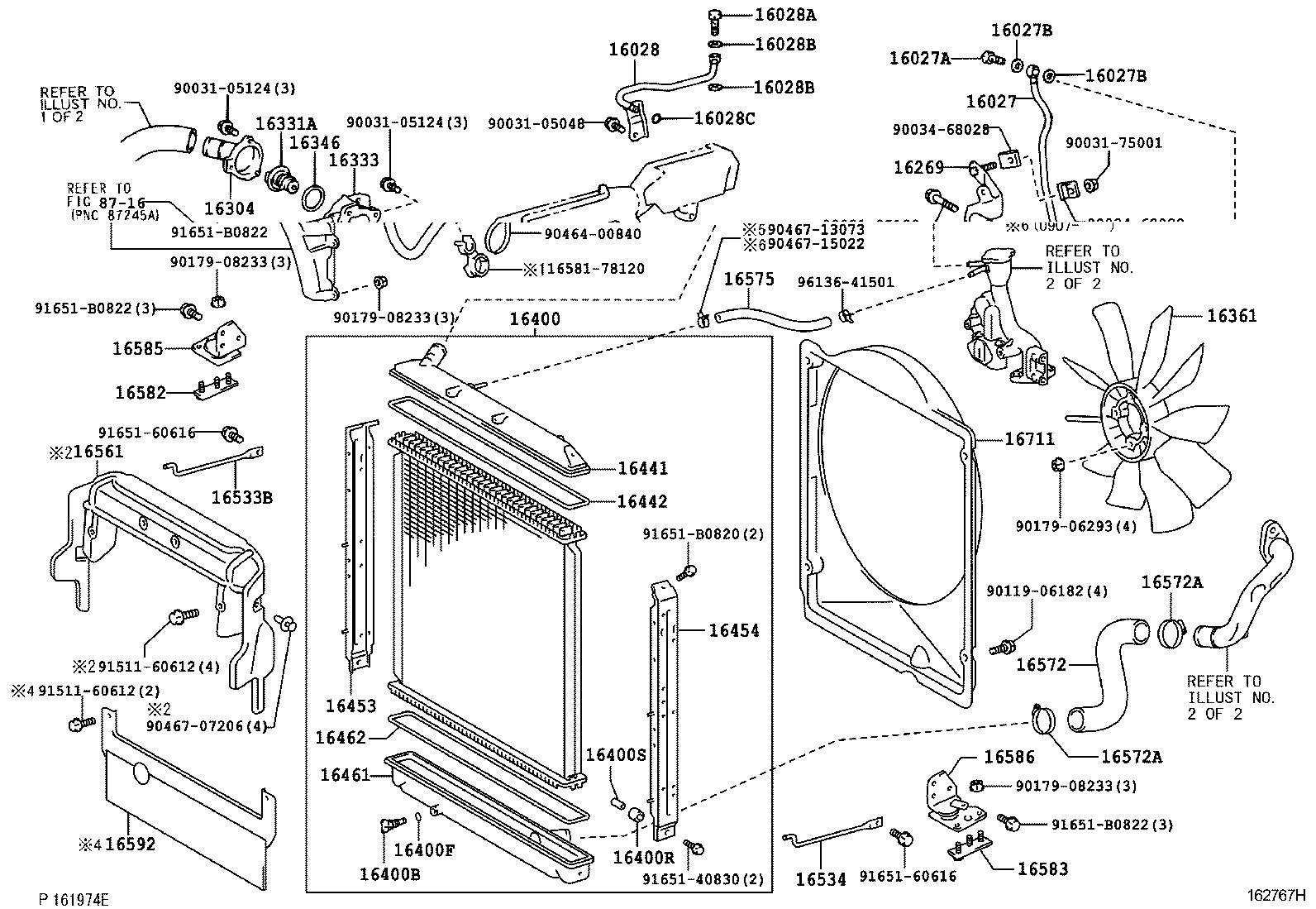 16206-78461 Water Bypass Pipe product image