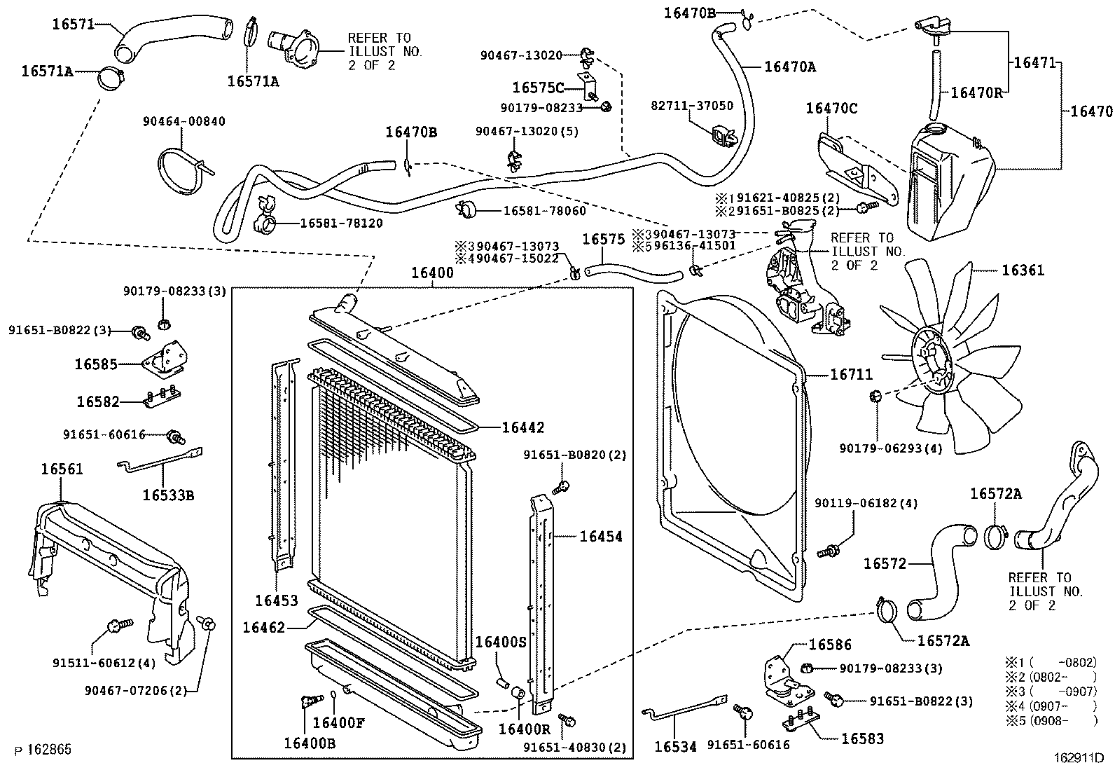16895-78080 PIPE SUB-ASSY, TURBO WATER, NO.1 product image