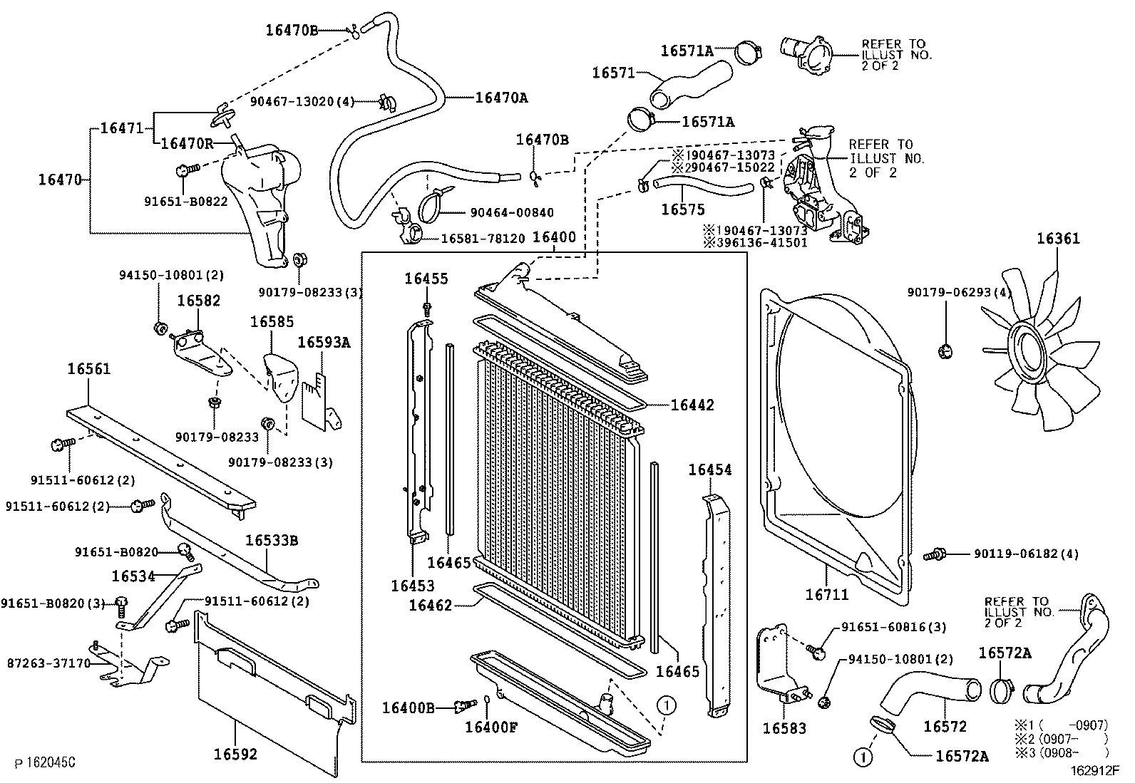 16895-78080 PIPE SUB-ASSY, TURBO WATER, NO.1 product image