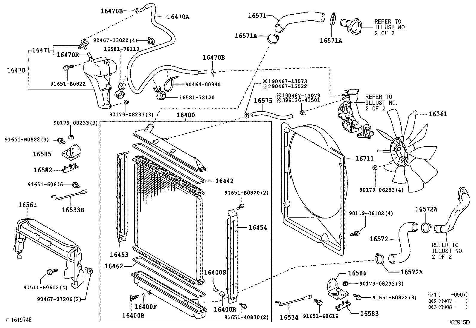 16895-78080 PIPE SUB-ASSY, TURBO WATER, NO.1 product image