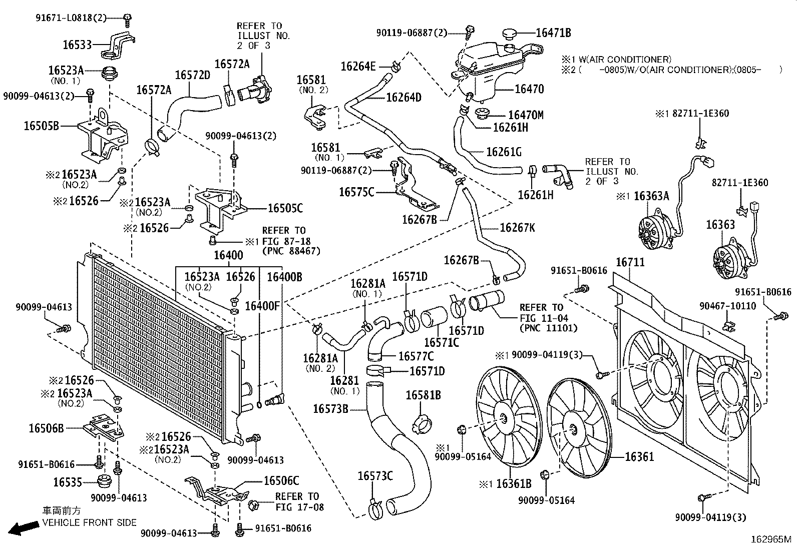 16206-33041 Water Bypass Pipe product image