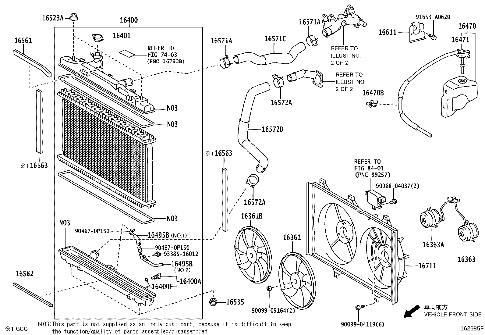 16361-0P080 FAN product image