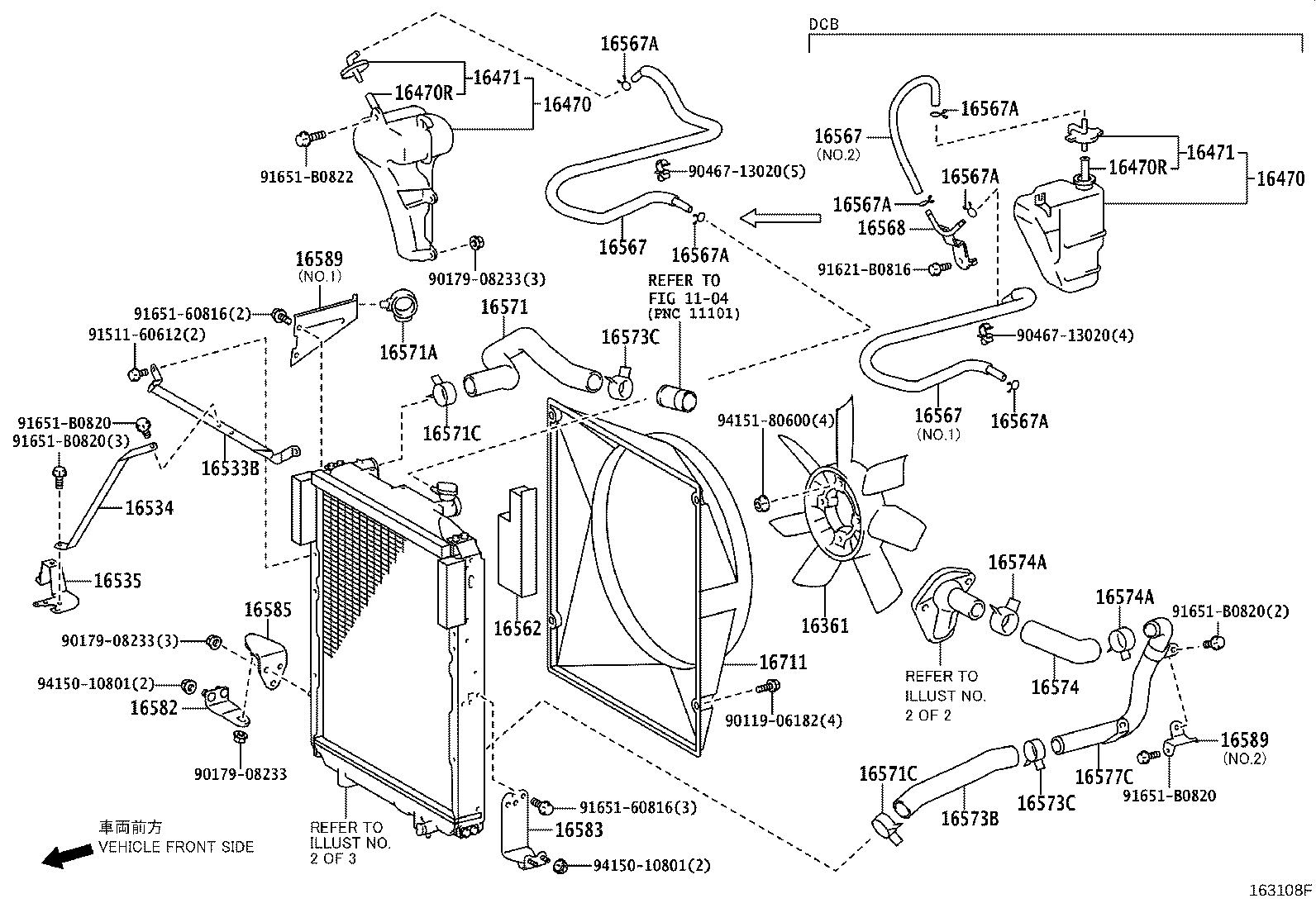 16895-78102 PIPE SUB-ASSY, TURBO WATER, NO.1 product image