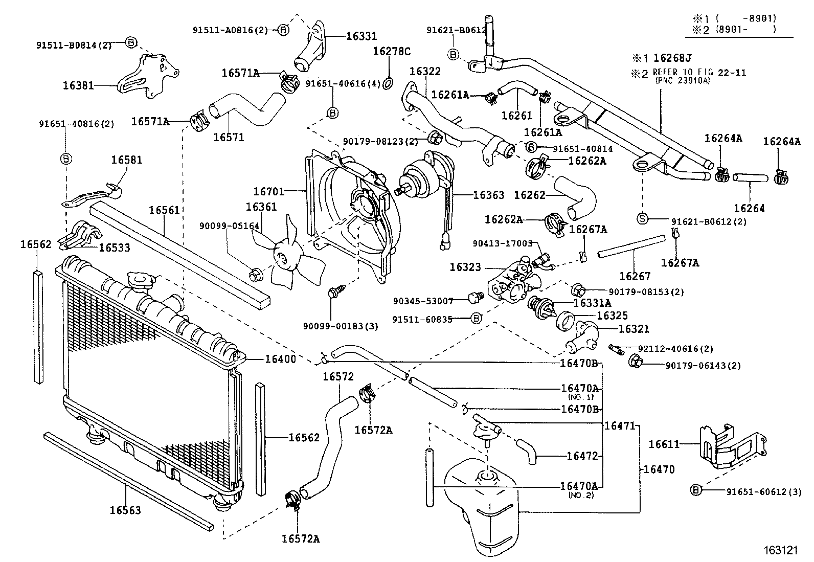 16304-74131 OUTLET, WATER product image