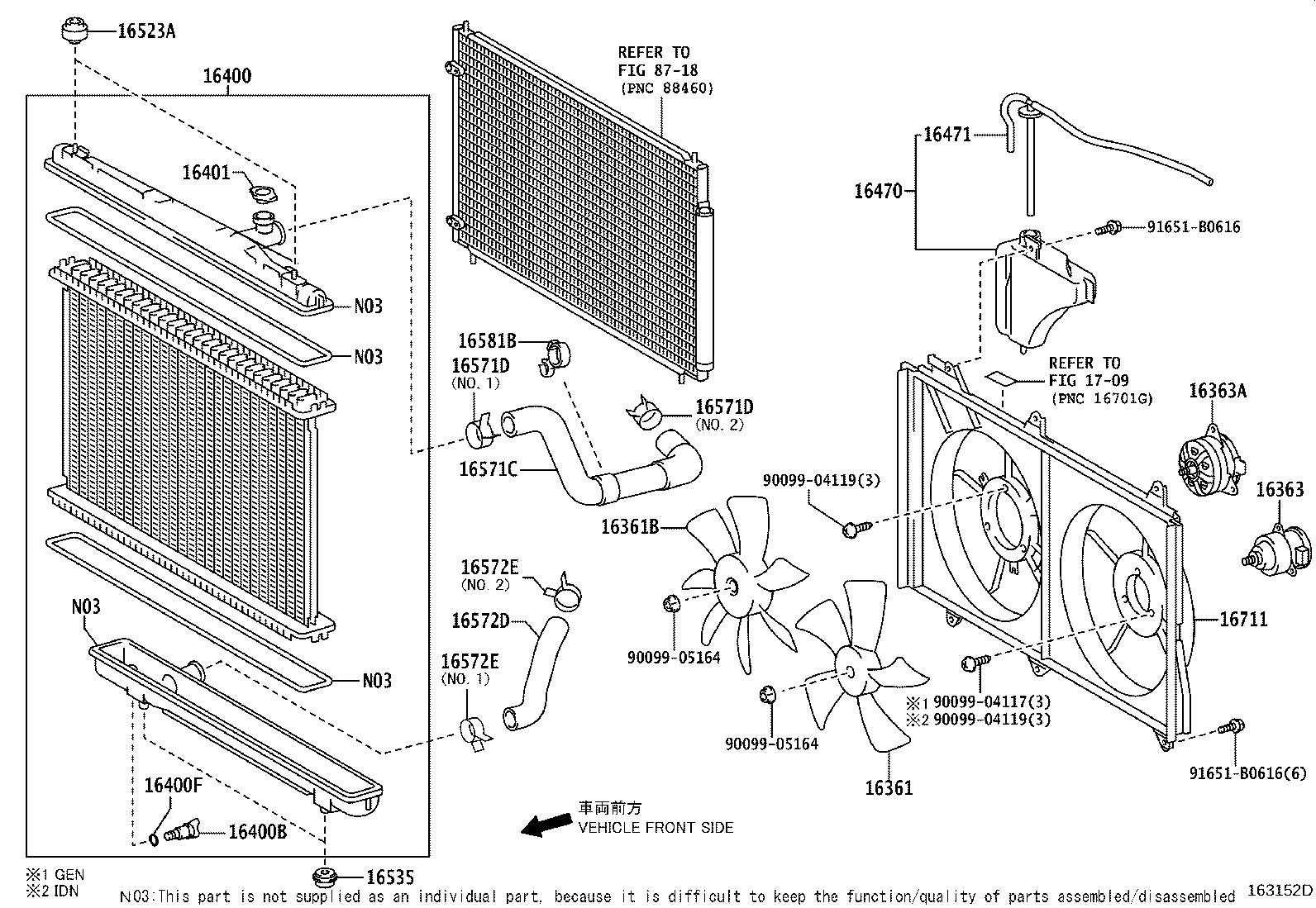 16361-28030 FAN, NO.2 product image