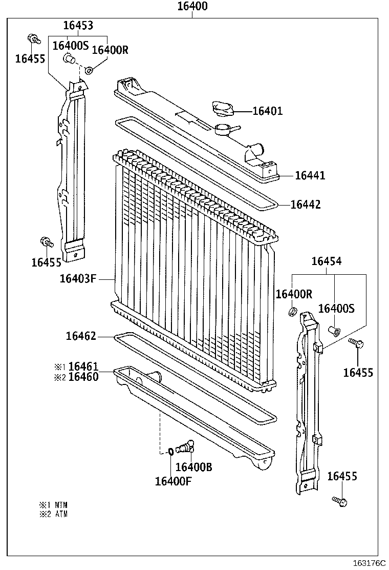16206-30010 Water Bypass Pipe product image