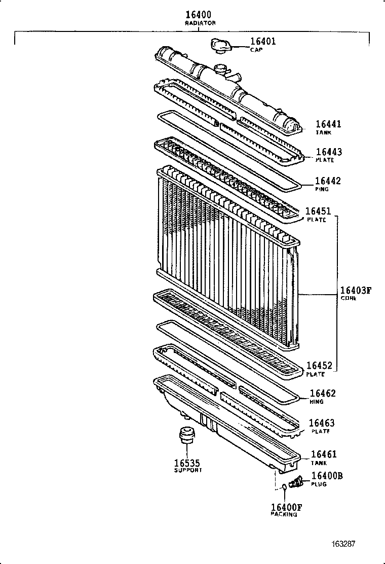 16571-16060 HOSE, RADIATOR, INLET product image
