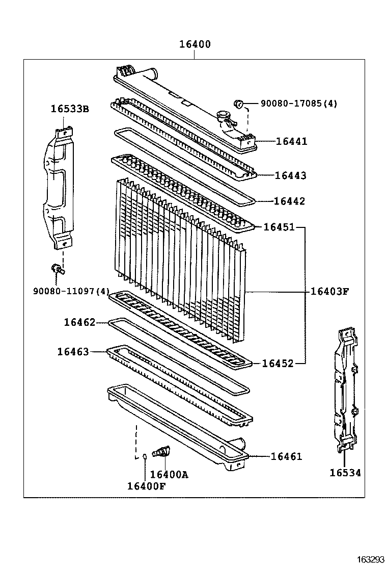16571-62050 HOSE, RADIATOR, INLET product image