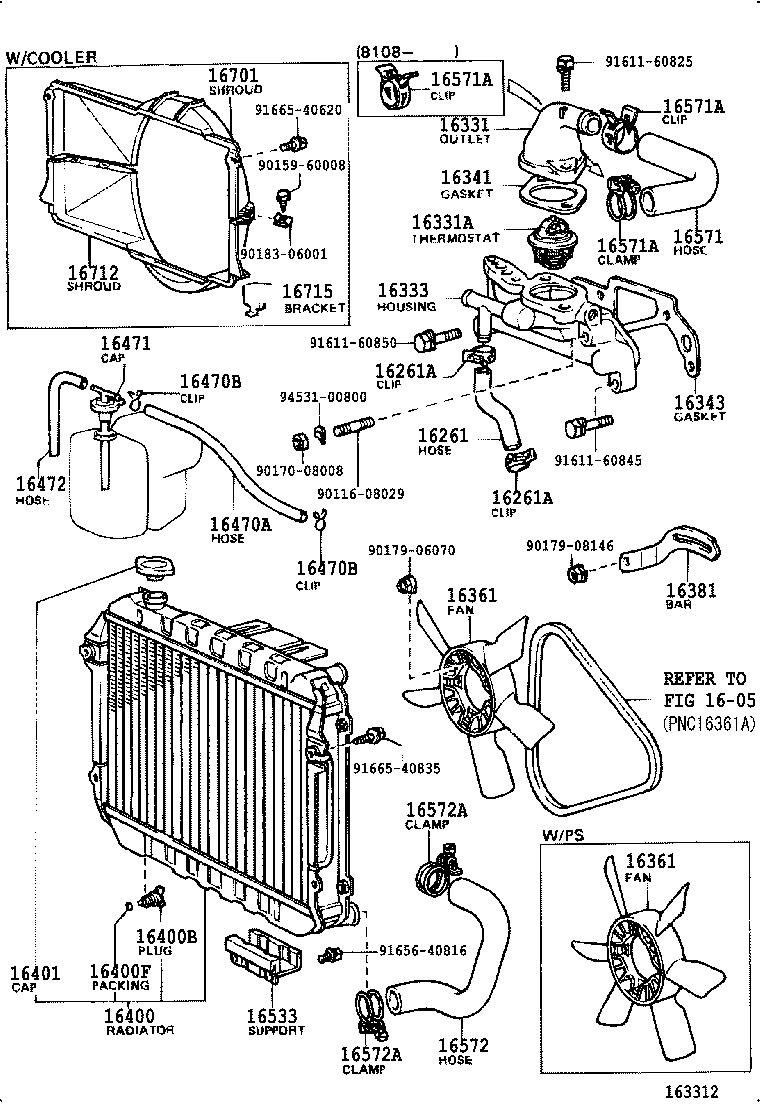 16331-28010 OUTLET, WATER product image