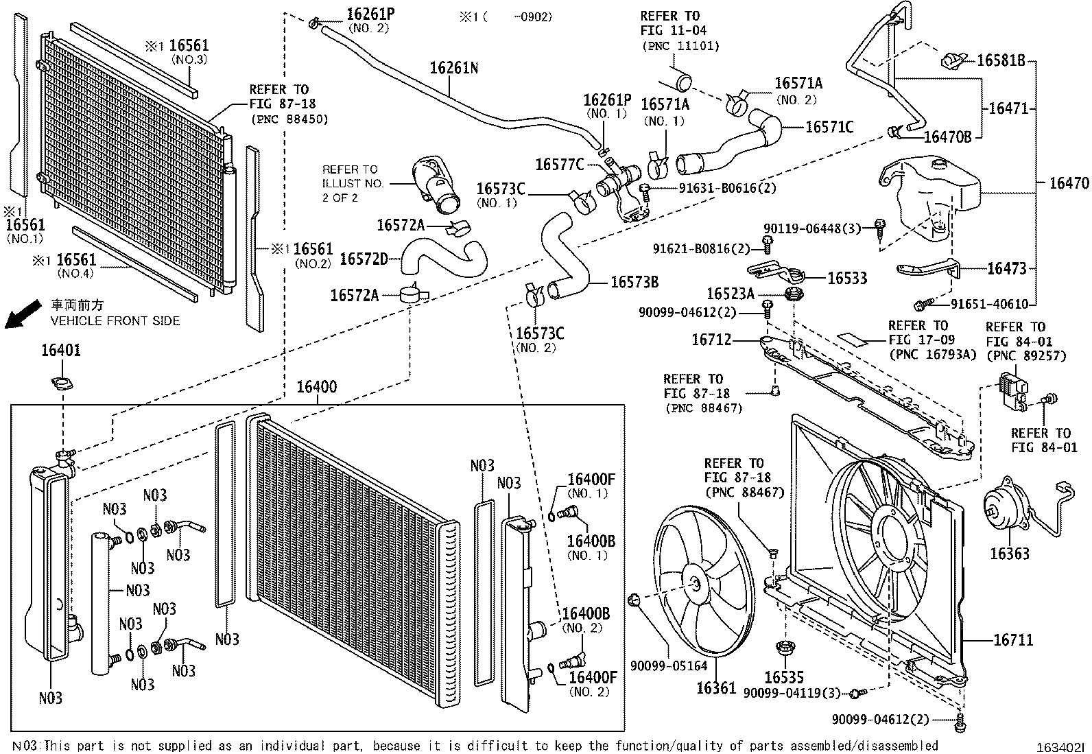 16711-22191 SHROUD, FAN product image