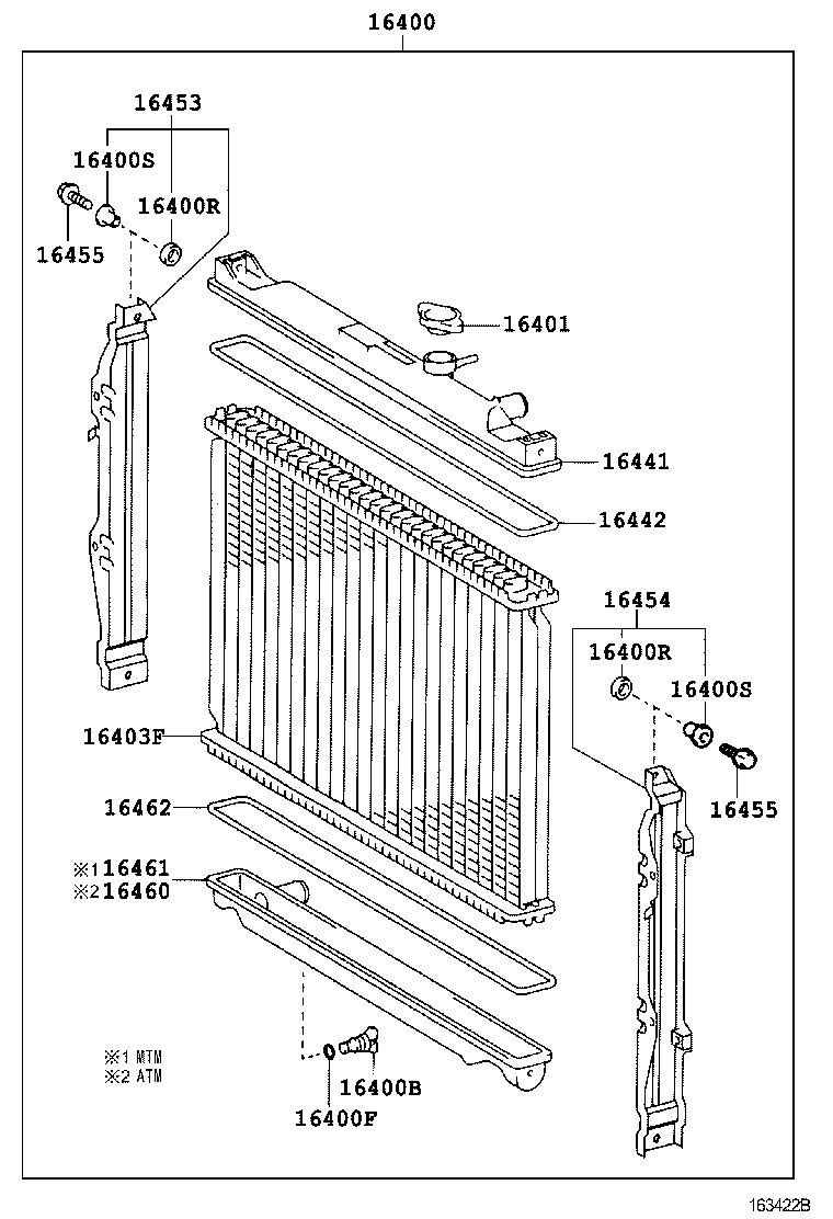 16206-30010 Water Bypass Pipe product image