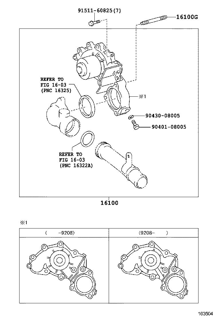 16193-03010 BOLT, STUD(FOR WATER OUTLET SETTING) product image