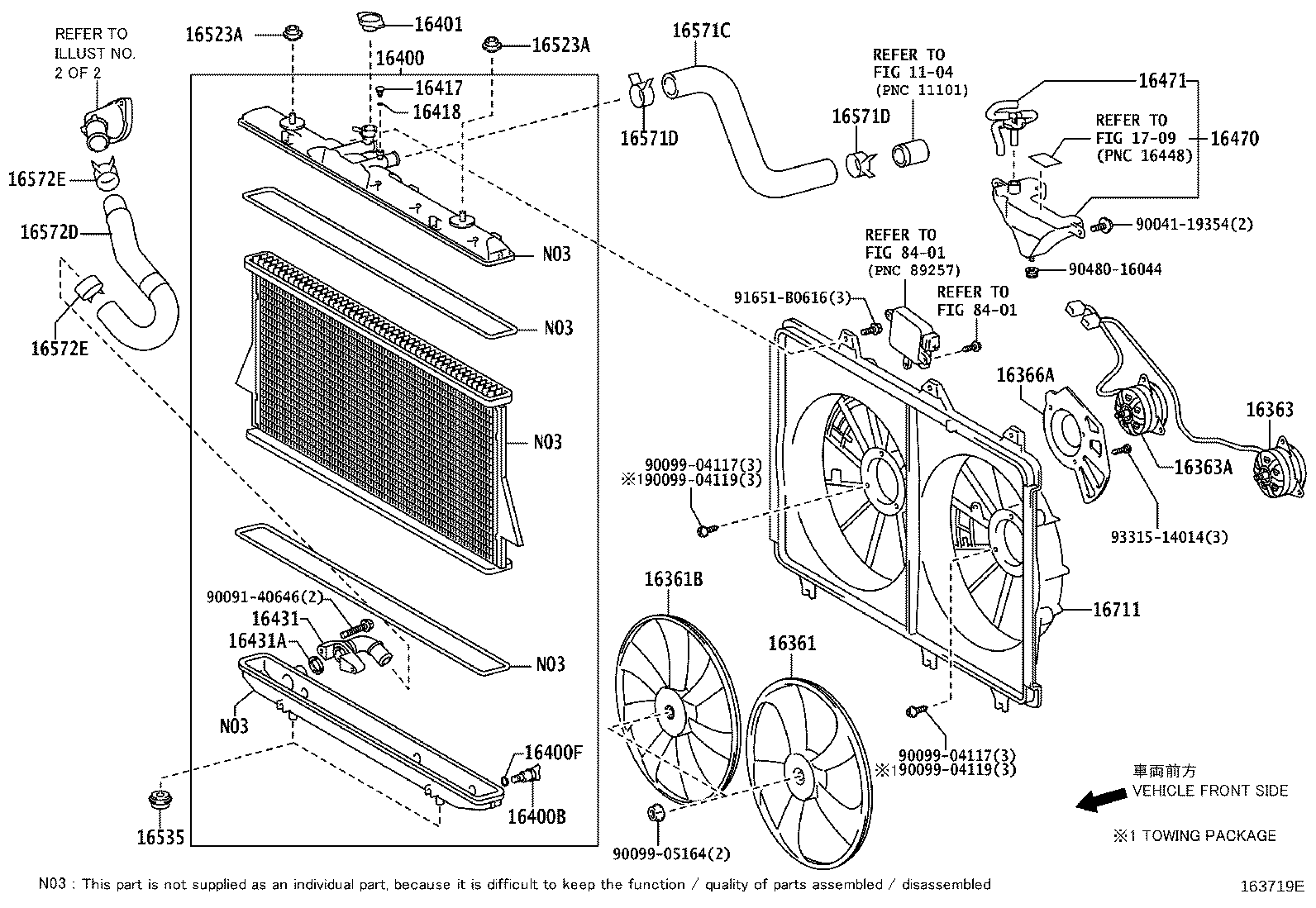 16361-31260 FAN product image