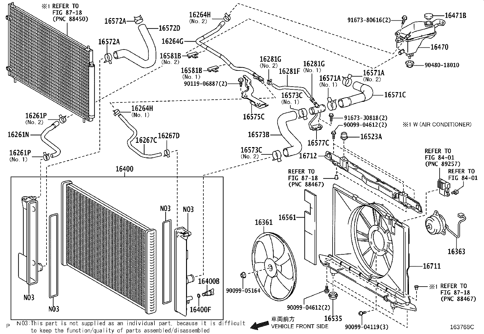 16206-33041 Water Bypass Pipe product image