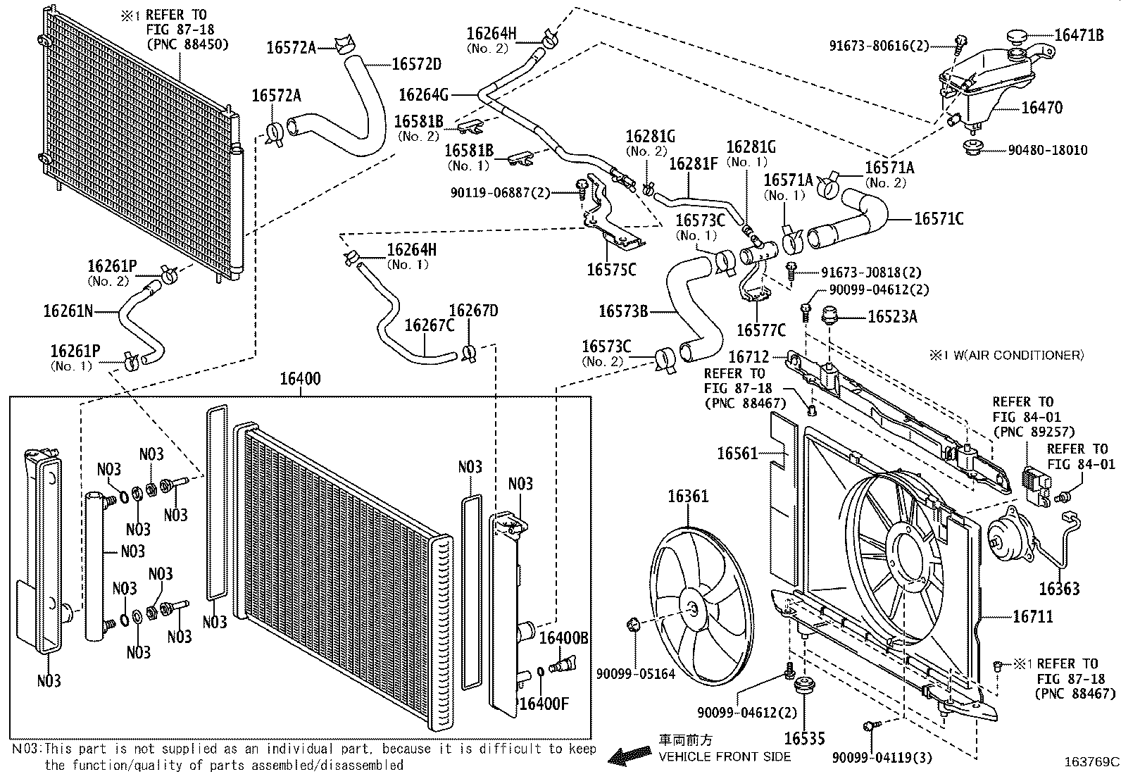 16206-33041 Water Bypass Pipe product image