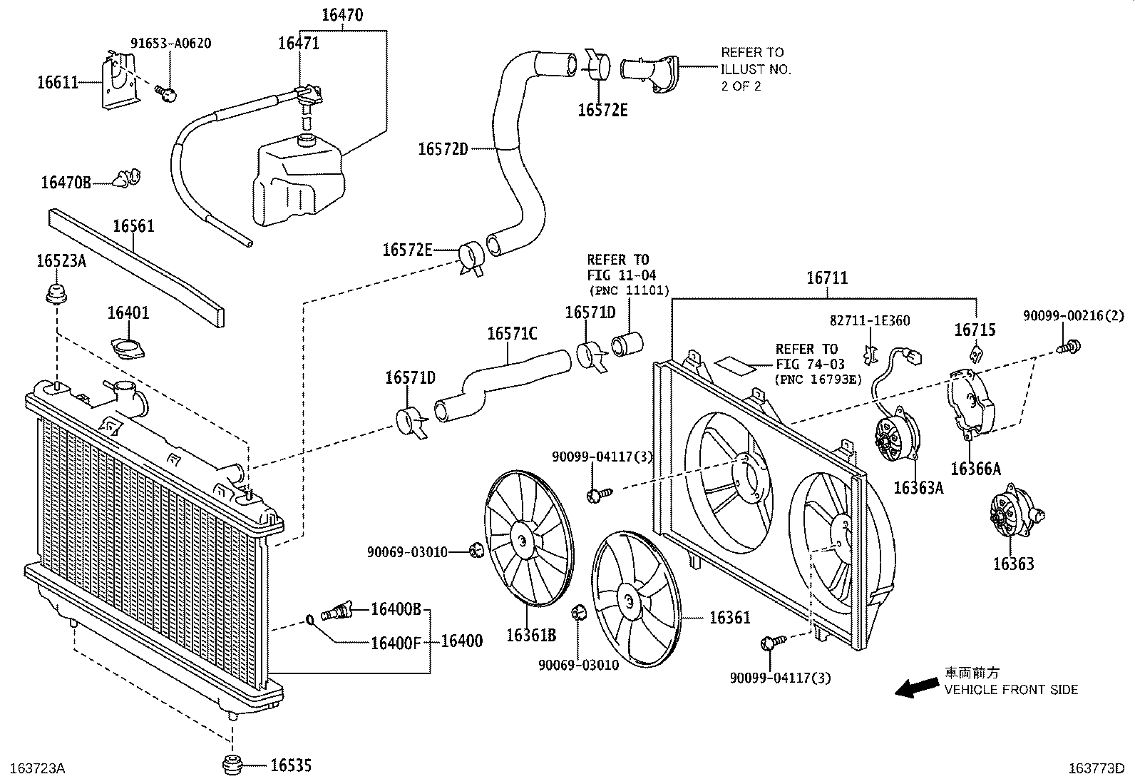 16361-36130 FAN product image
