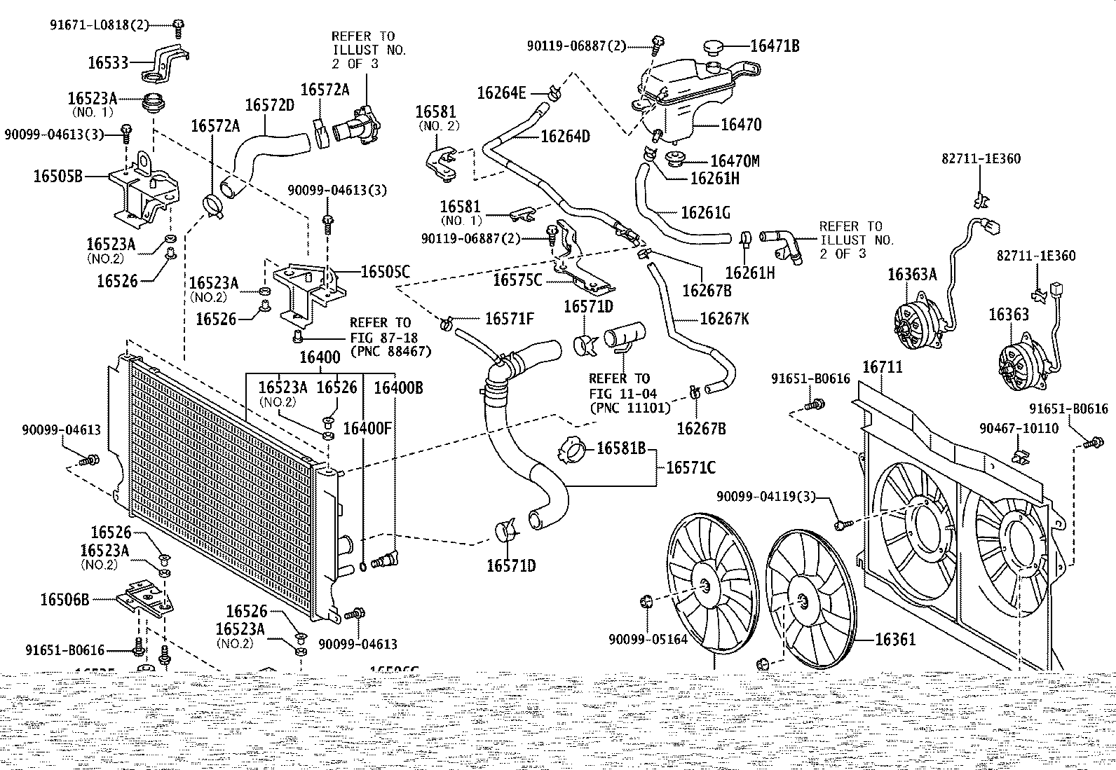 16206-33041 Water Bypass Pipe product image