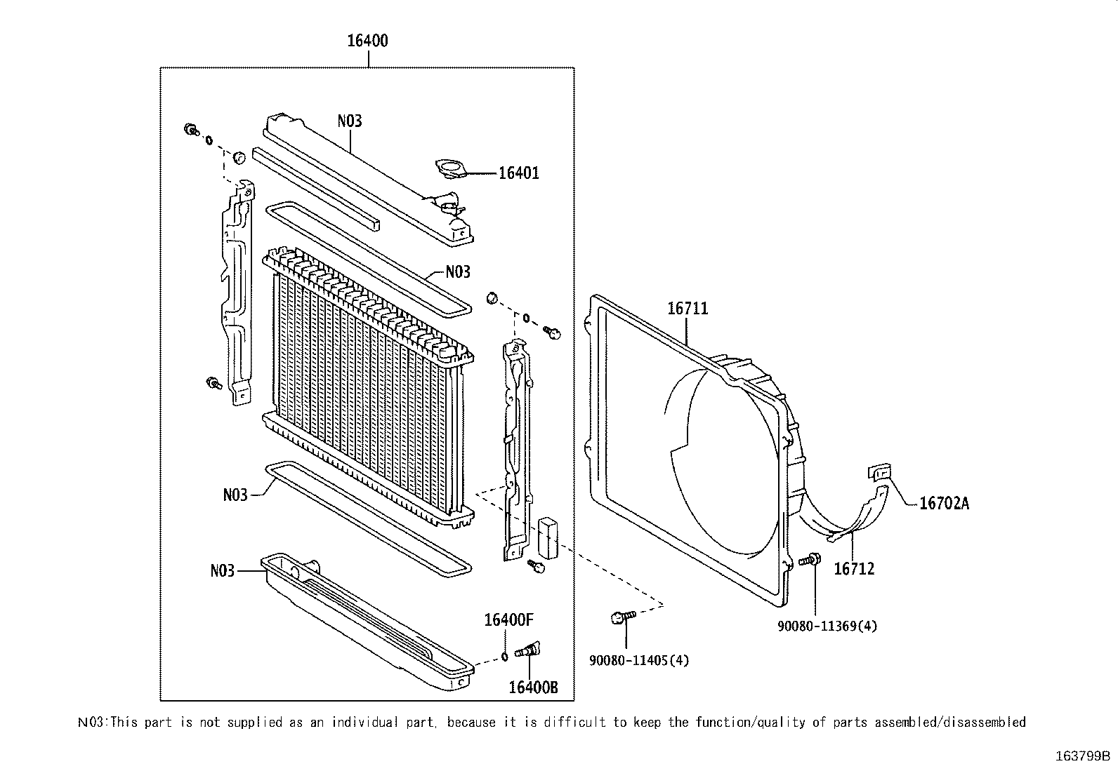 16321-0F010 INLET, WATER product image