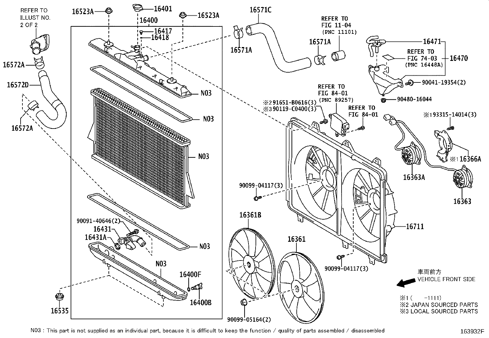 16032-36010 HOUSING, WATER INLET product image