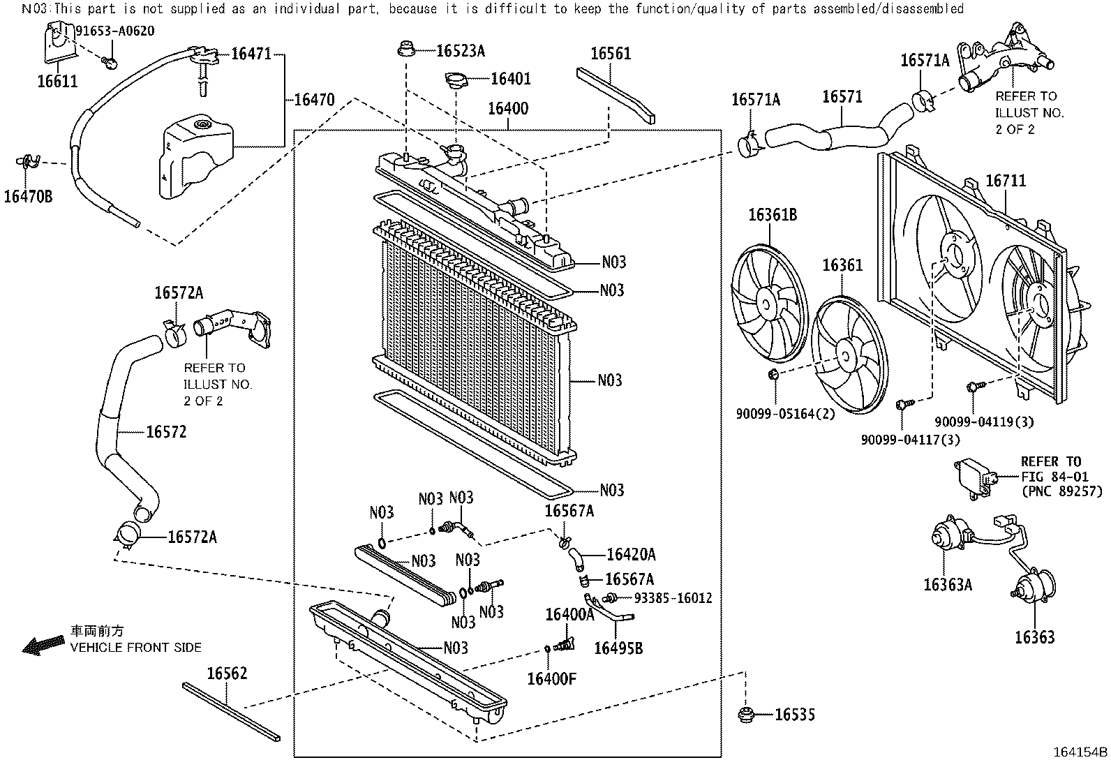 16361-36130 FAN product image