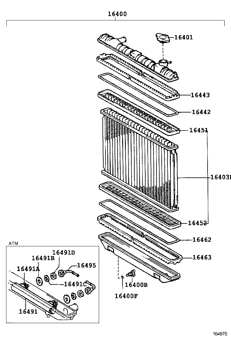 16282-70020 HOSE, WATER BY-PASS, NO.5 product image