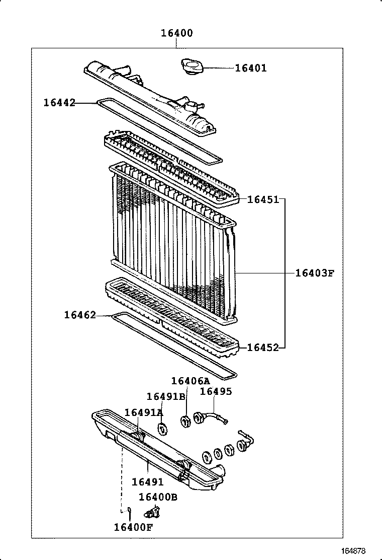 16282-70020 HOSE, WATER BY-PASS, NO.5 product image