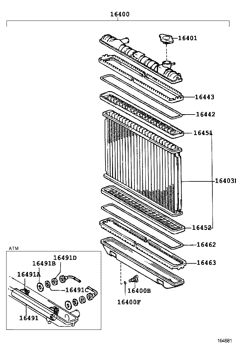 16282-70020 HOSE, WATER BY-PASS, NO.5 product image