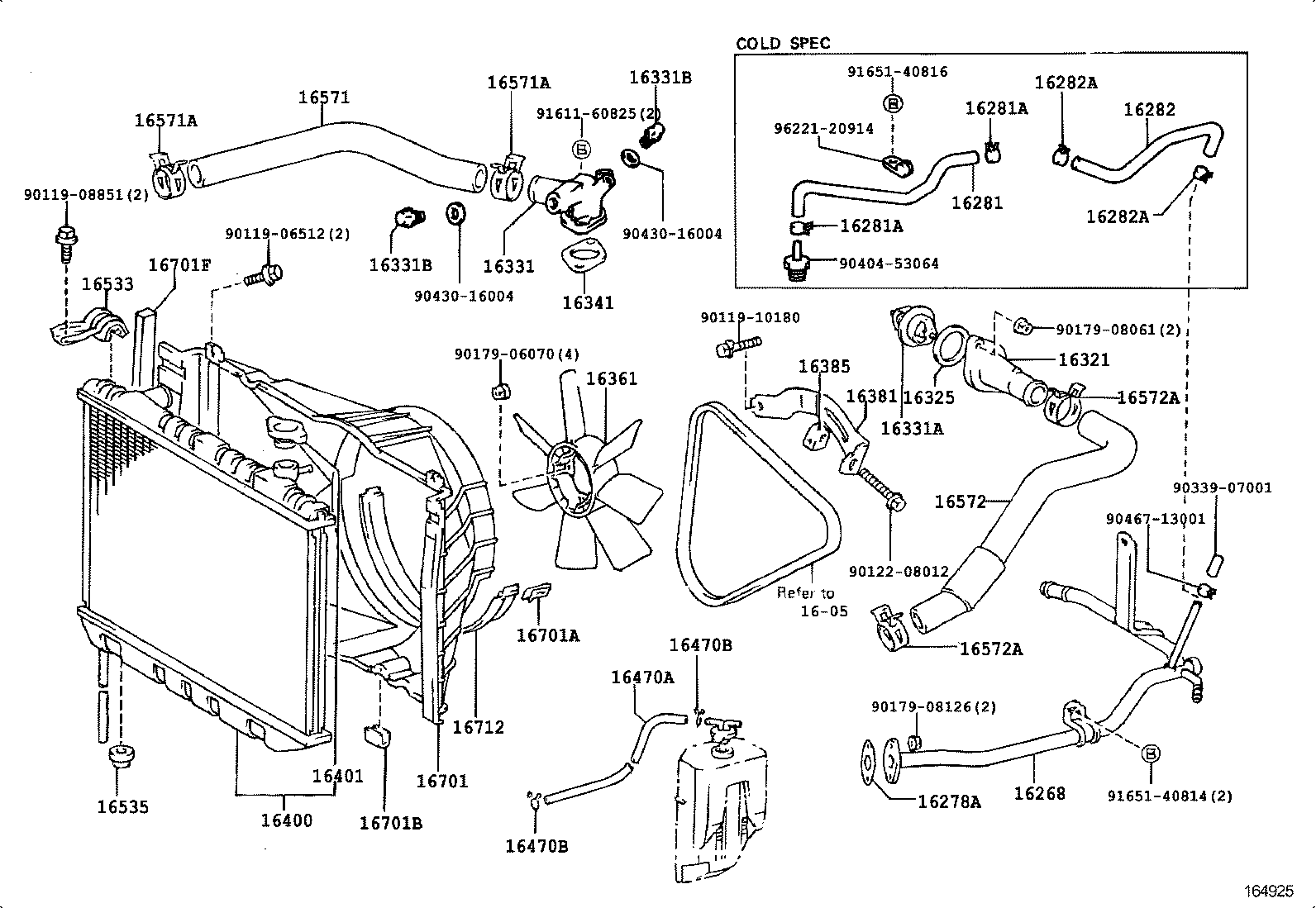 16032-50020 HOUSING, WATER INLET product image