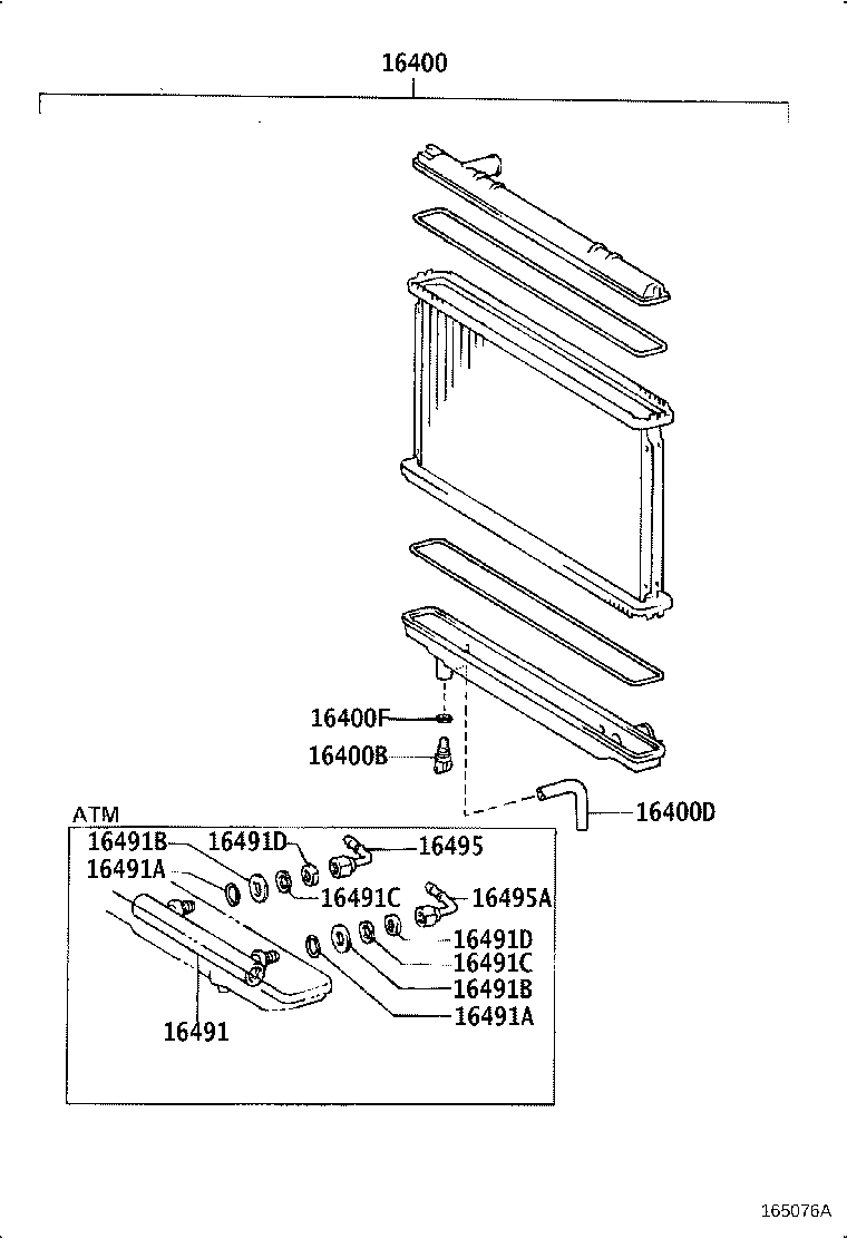 16331-76070 OUTLET, WATER product image