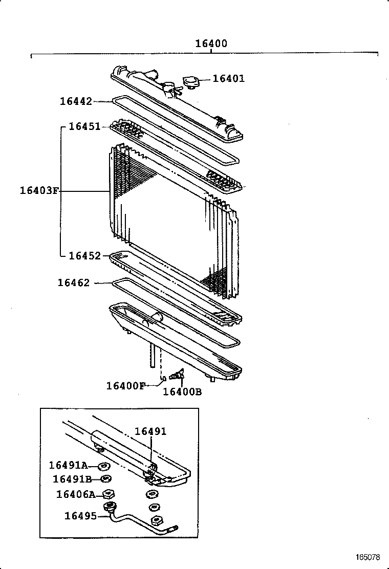 16027-64031 PIPE SUB-ASSY, TURBO WATER, NO.1 product image