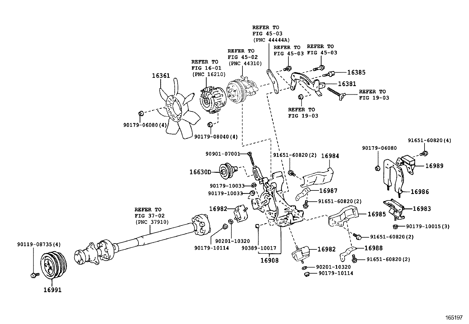 16028-64021 PIPE SUB-ASSY, TURBO WATER, NO.2 product image
