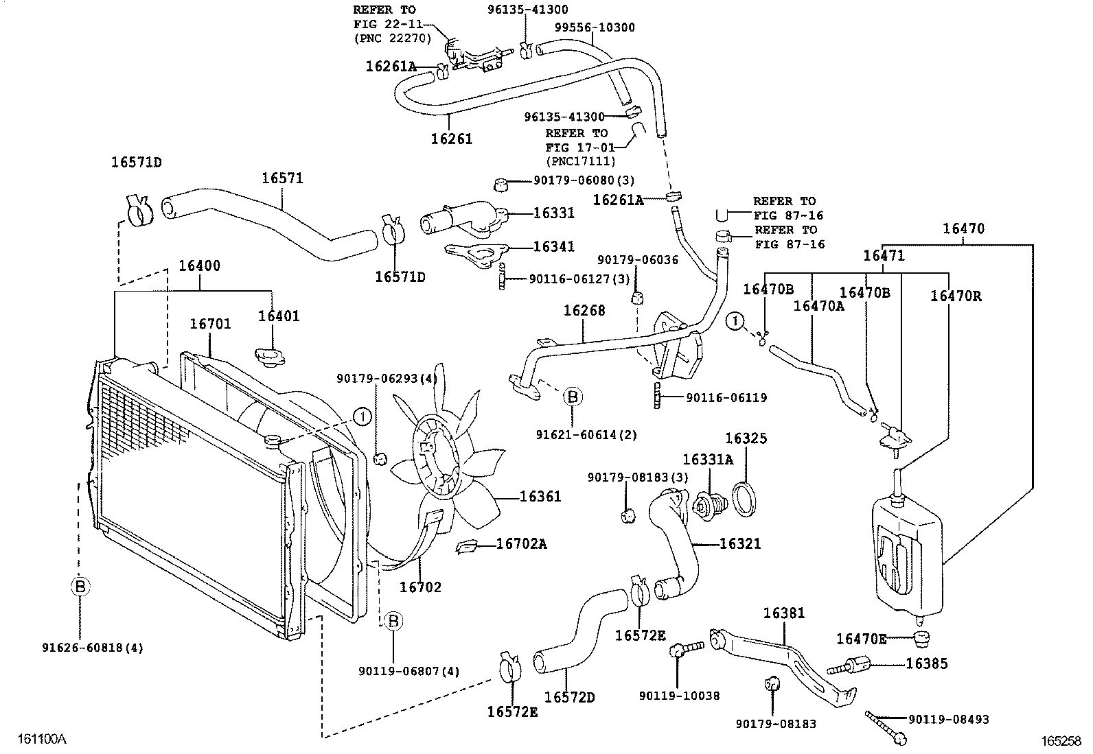 16400-67121 RADIATOR ASSY product image