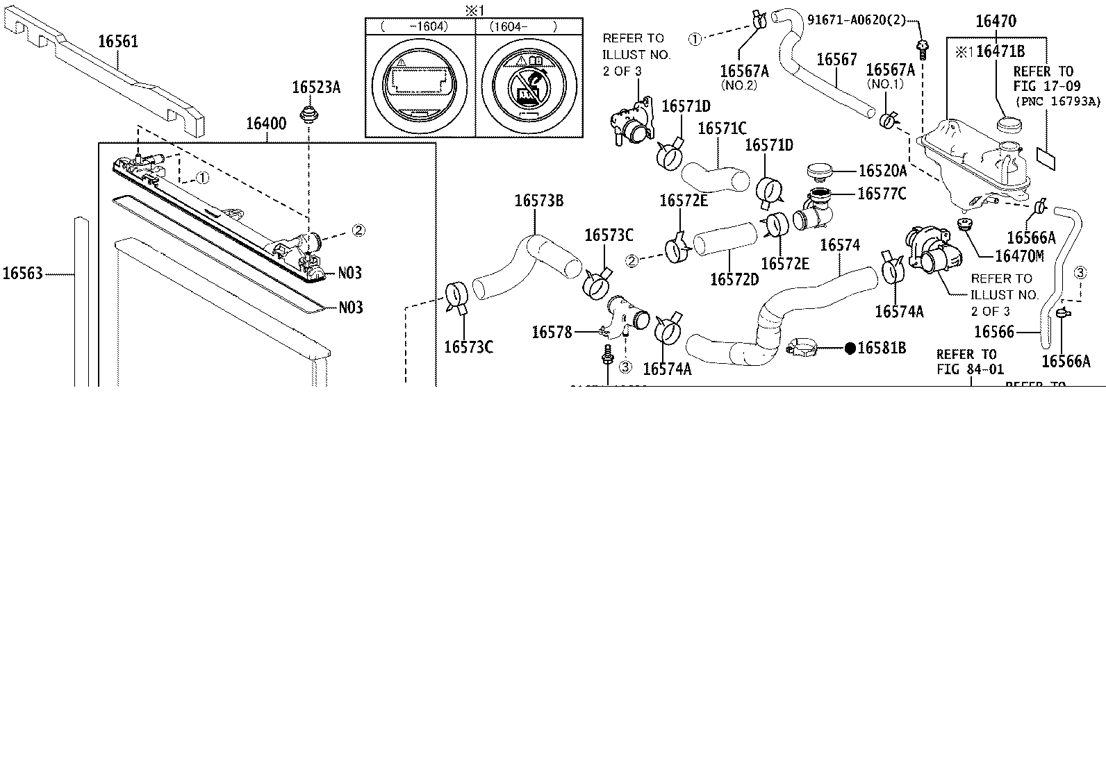16363-36150 MOTOR, COOLING FAN, NO.2 product image