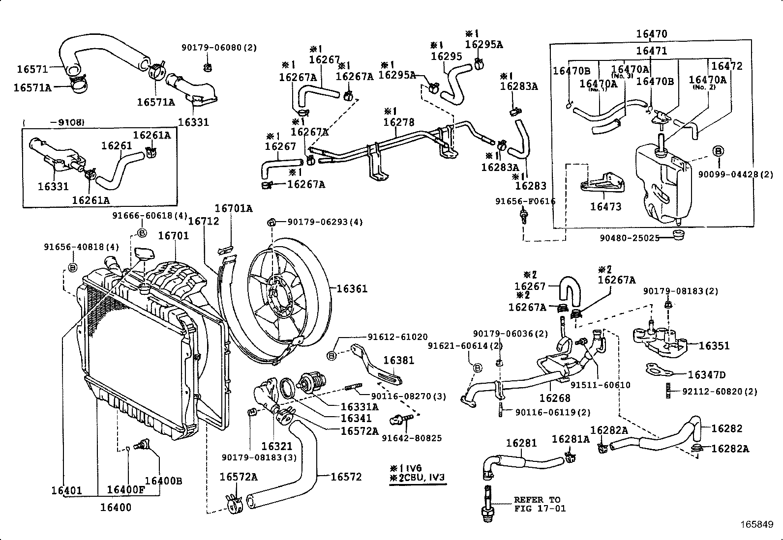 16572-65020 HOSE, RADIATOR, OUTLET product image