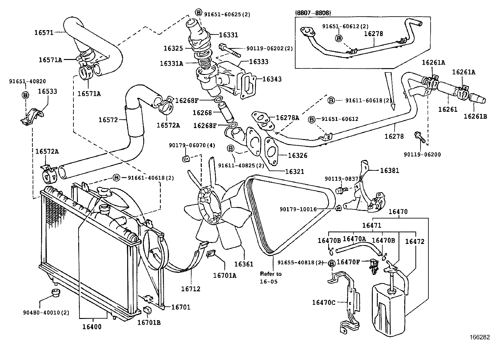 16321-88340 INLET, WATER product image