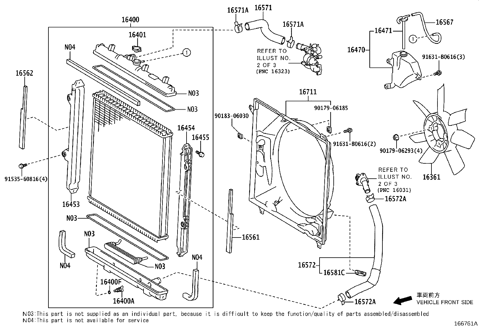 16027-11040 PIPE SUB-ASSY, TURBO WATER, NO.1 product image