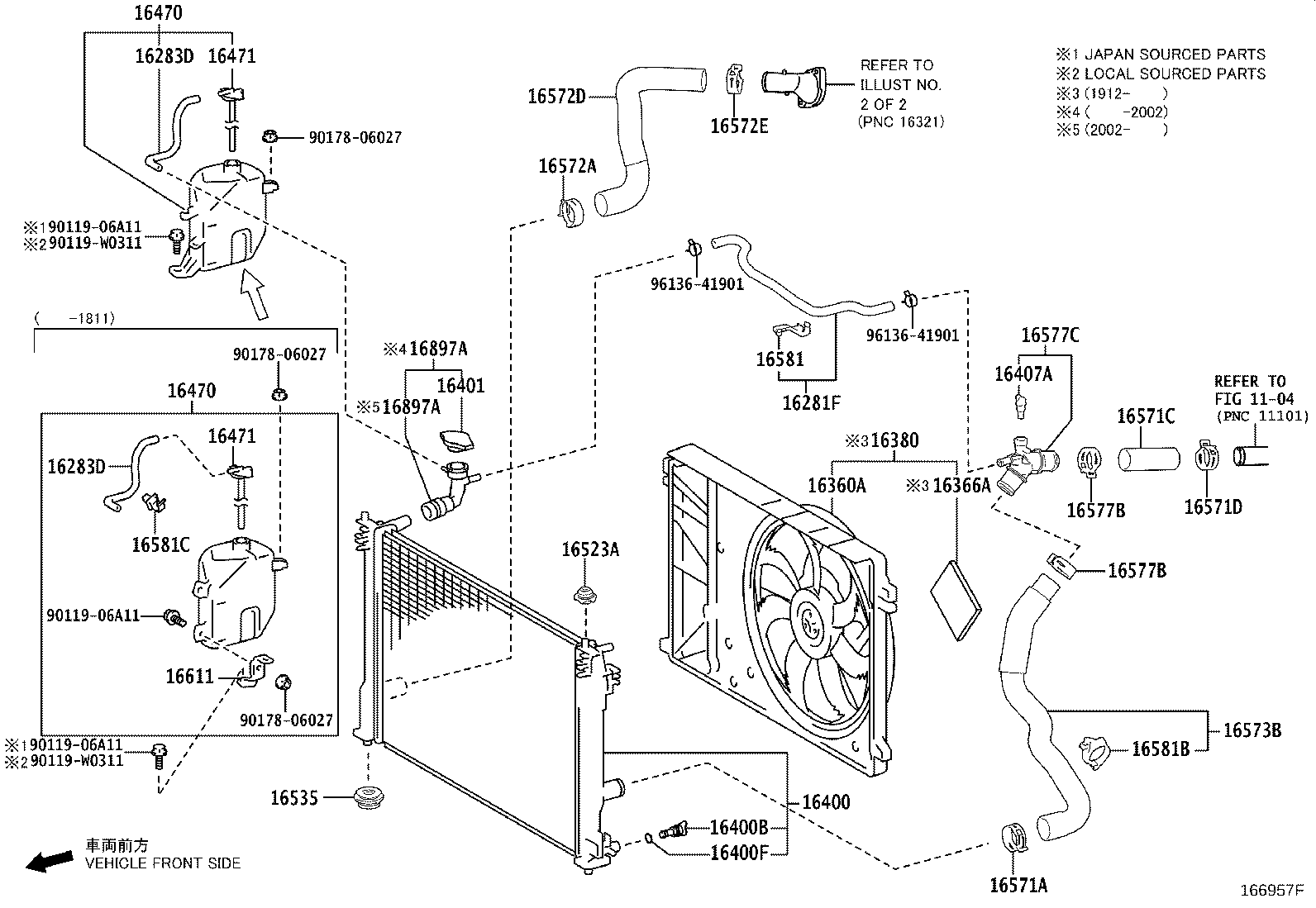 16671-25030 Coolant Water Valve product image