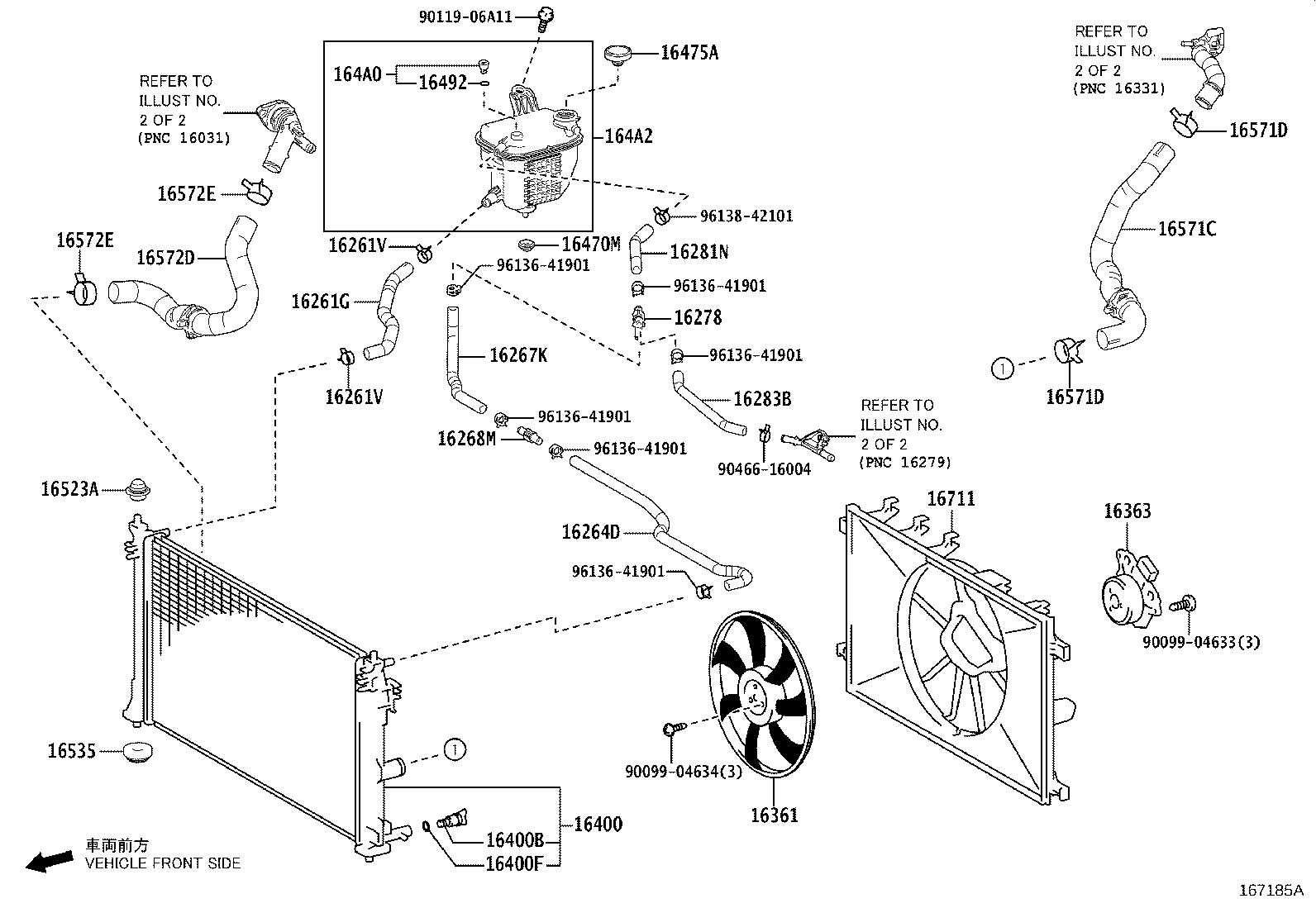 16671-24010 Coolant Water Valve product image