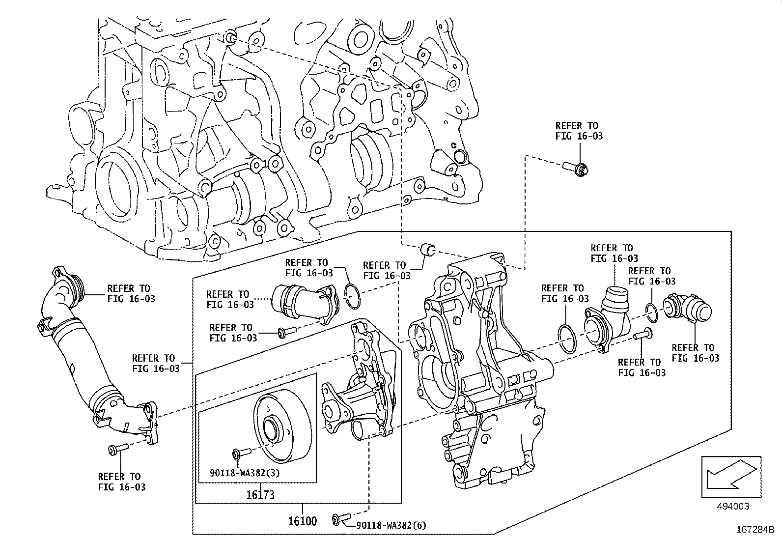 16371-WAA01 PULLEY, WATER PUMP product image