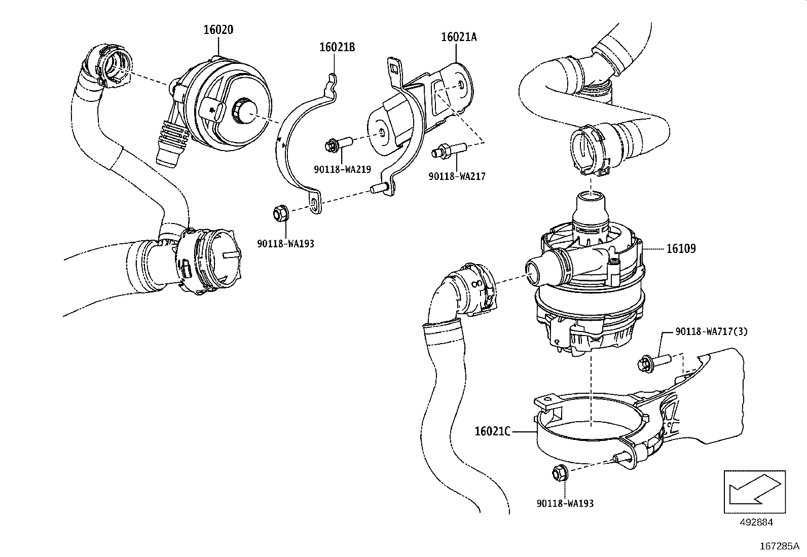 16371-WAA01 PULLEY, WATER PUMP product image