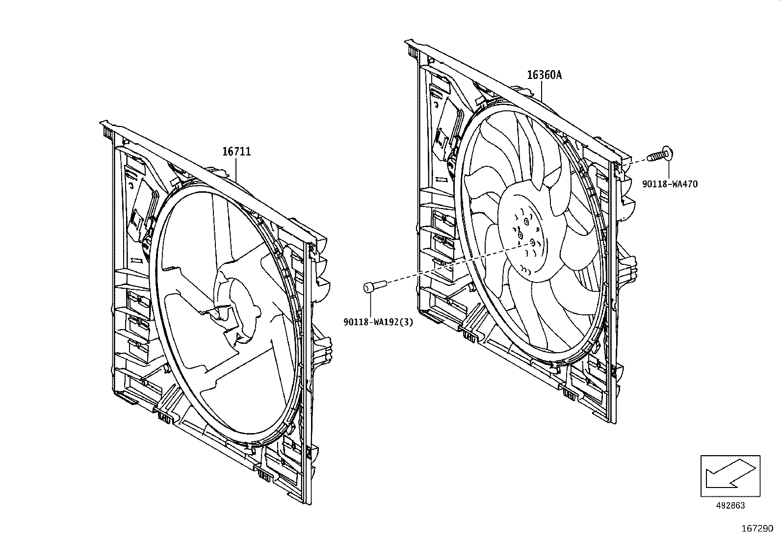 16670-WAA01 Coolant Water Valve product image
