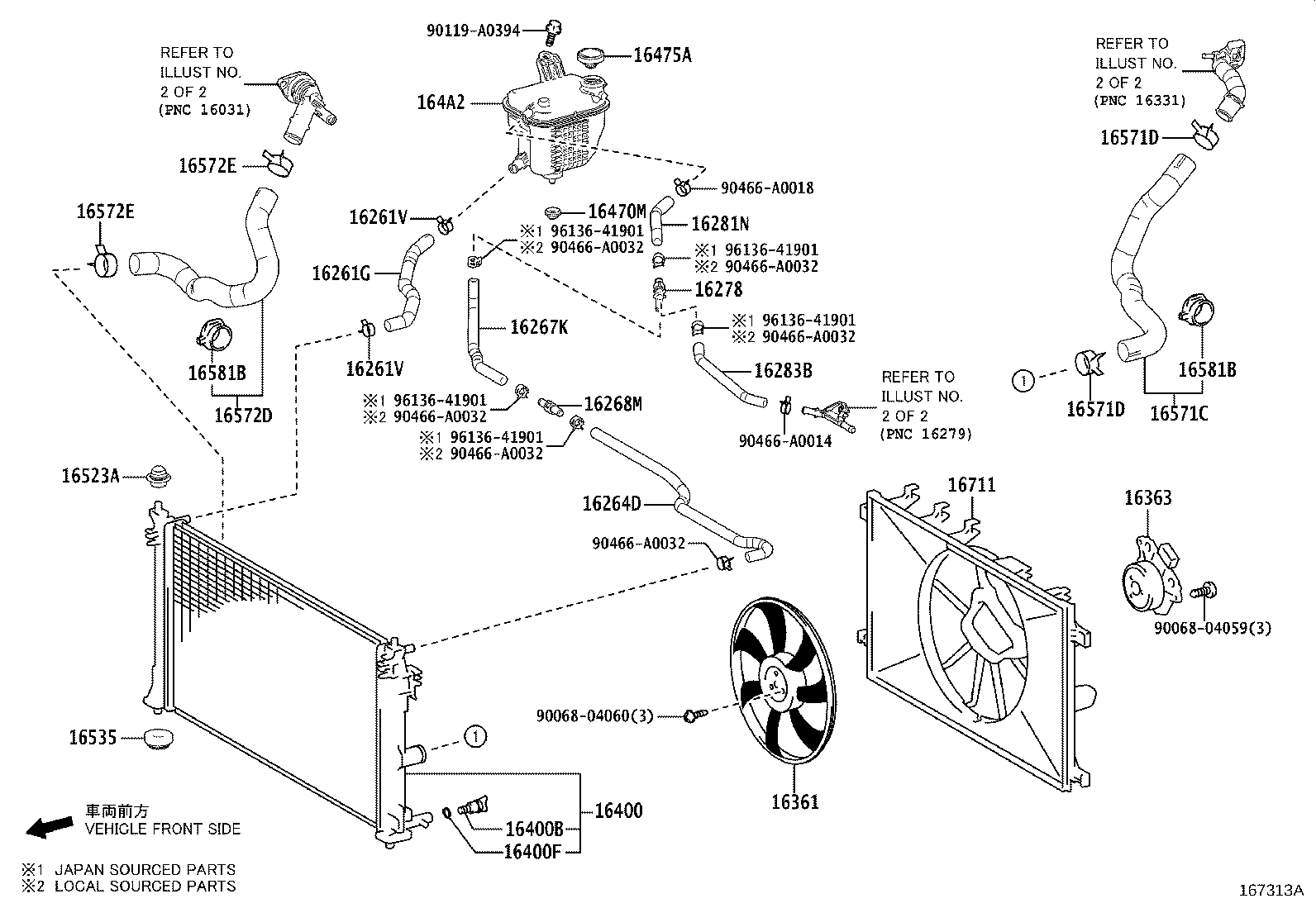 16671-F2010 Coolant Water Valve product image