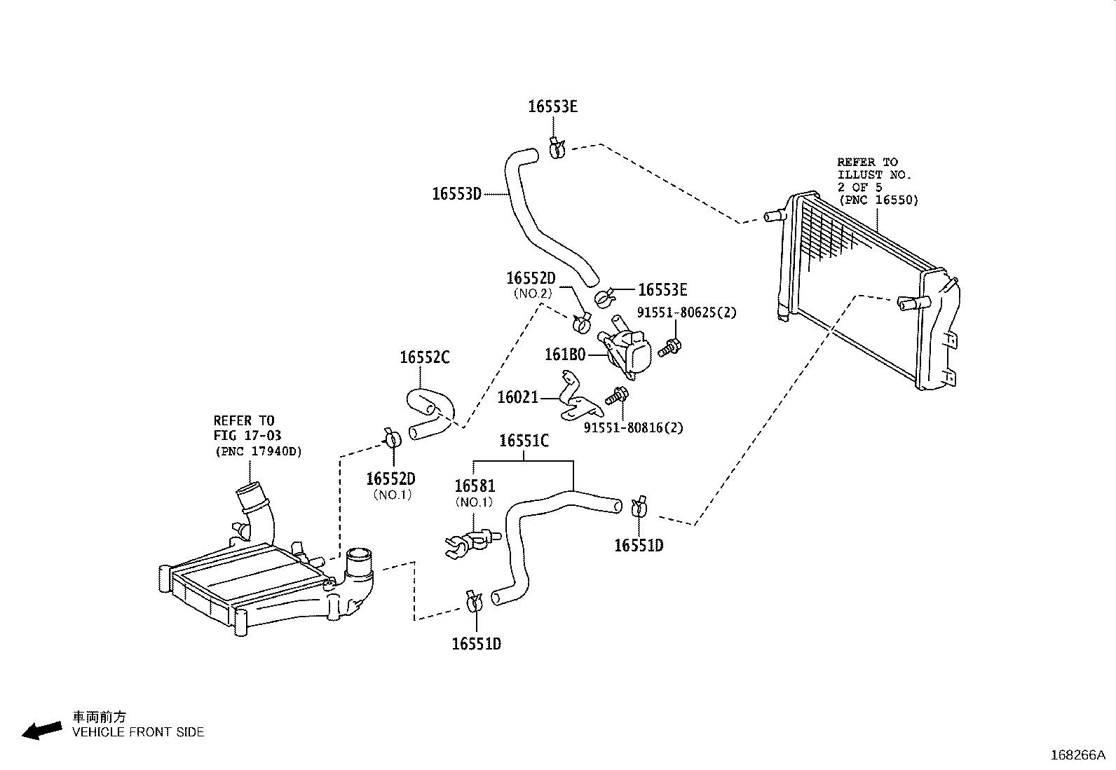 16400-75691 RADIATOR ASSY product image