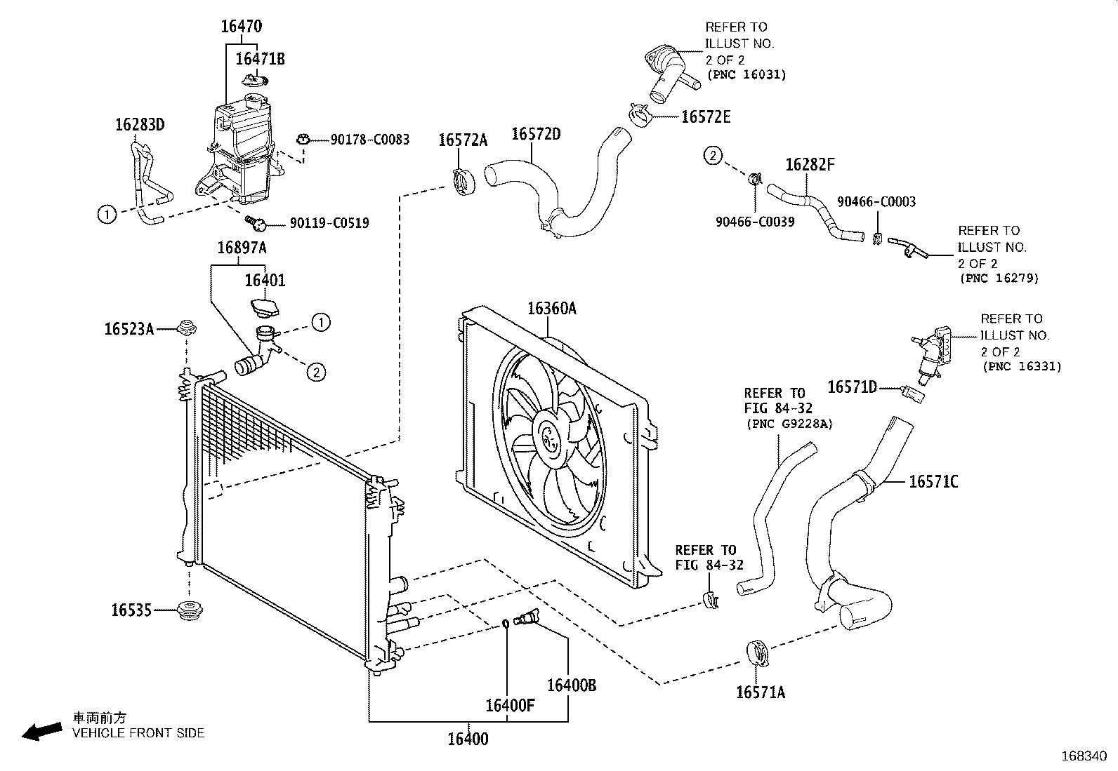 16261-F2340 Toyota Reference Part product image