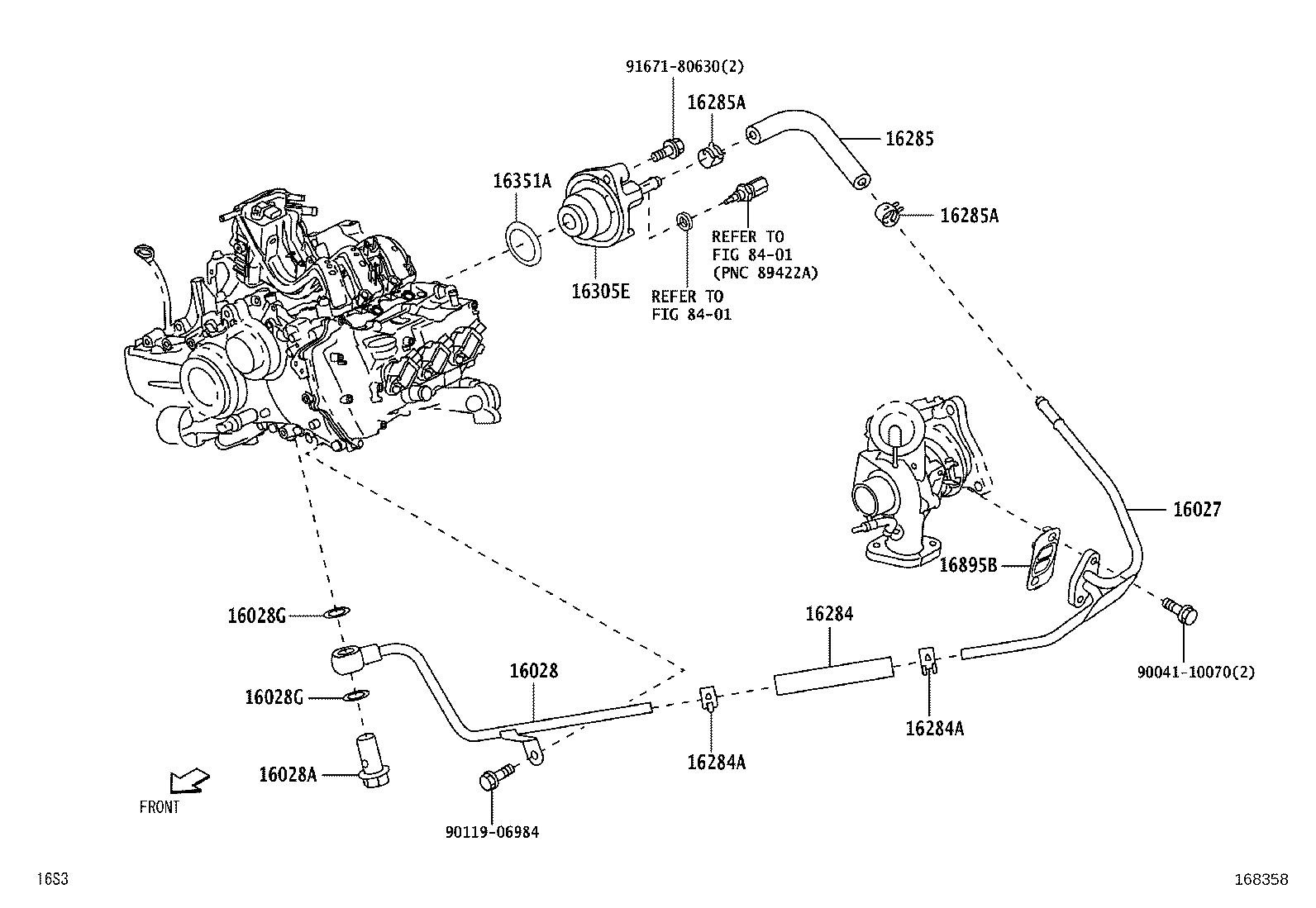 16261-B5080 Toyota Reference Part product image