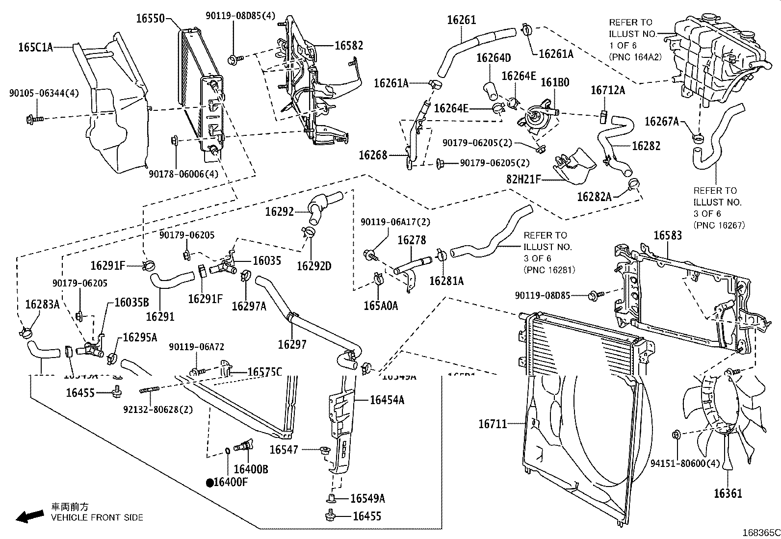 16400-70770 RADIATOR ASSY product image